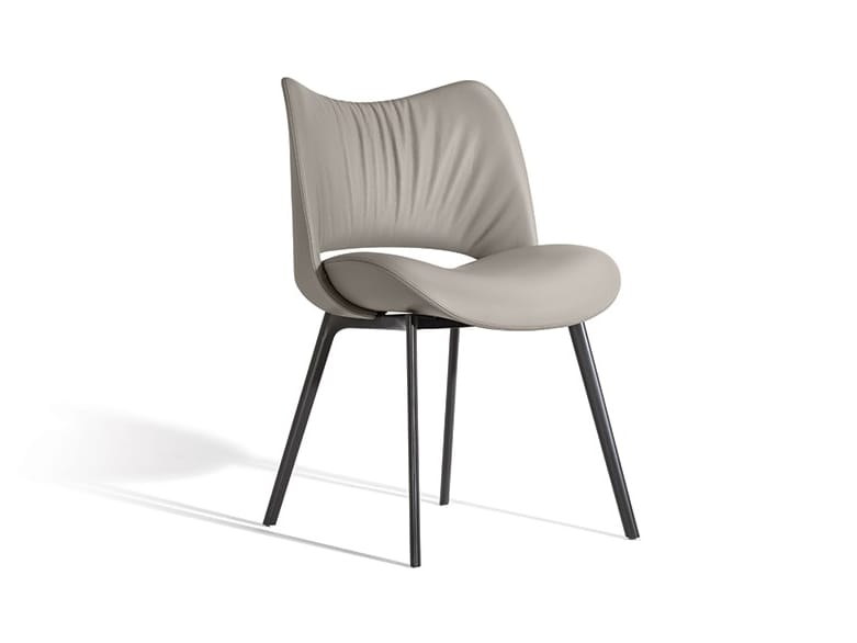 Кожаный мягкий стул Poltrona Frau коллекция - диваны и кресла ARCH-00065525 - Вид №1