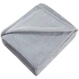 Плед Orel 140x200 см велсофт цвет светло-серый