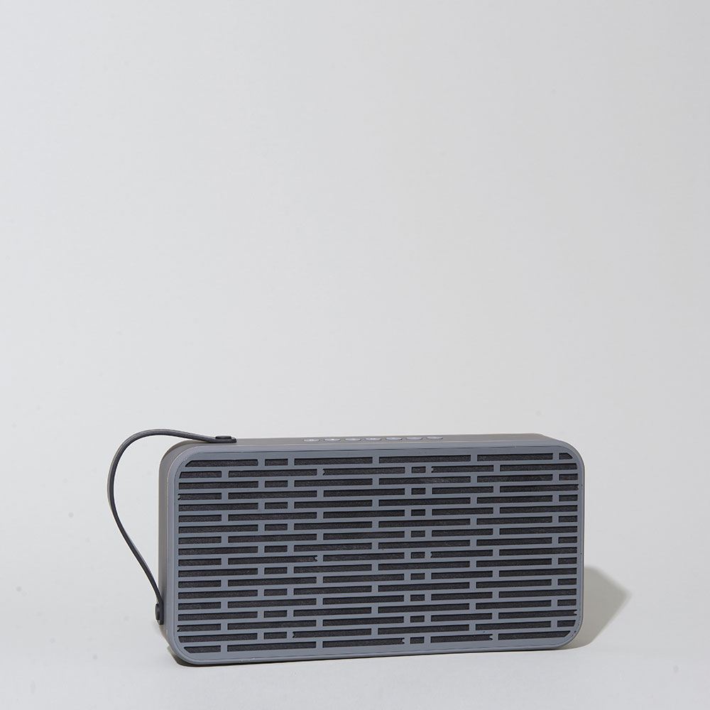 Колонка беспроводная с ремешком aSOUND серая KREAFUNK KFSC19 - Вид №1