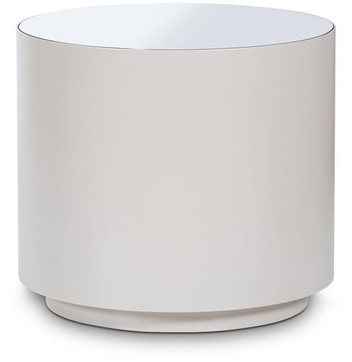 Stylish Club Низкий лакированный журнальный столик для гостиной Drum Scf.d04 - Вид №1