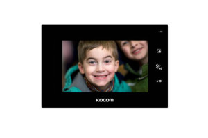 15897223 Монитор цветного видеодомофона TFT LCD 7 KCV-A374 чёрный Digital СП16887 KOCOM