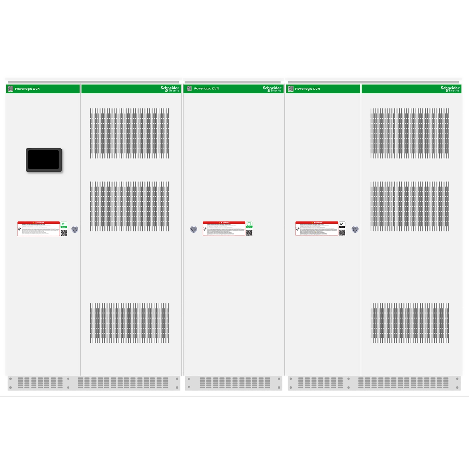 DVR44040208S Динамический компенсатор искажений напряжения, 440 кВА, 208 В, 40 % макс.провал, ведомый модуль Schneider Electric 