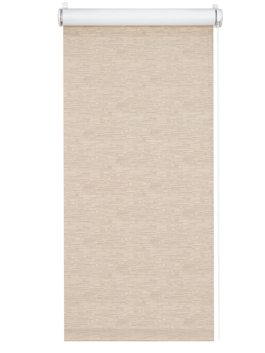 Santreyd Рулонная штора блэкаут Эко бежевая 60x160 см с затемнением 82023921 STLM-0017818