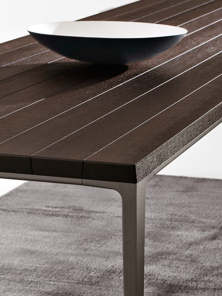 Деревянный прямоугольный стол Maxalto Antares ARCH-00148181 - Вид №3