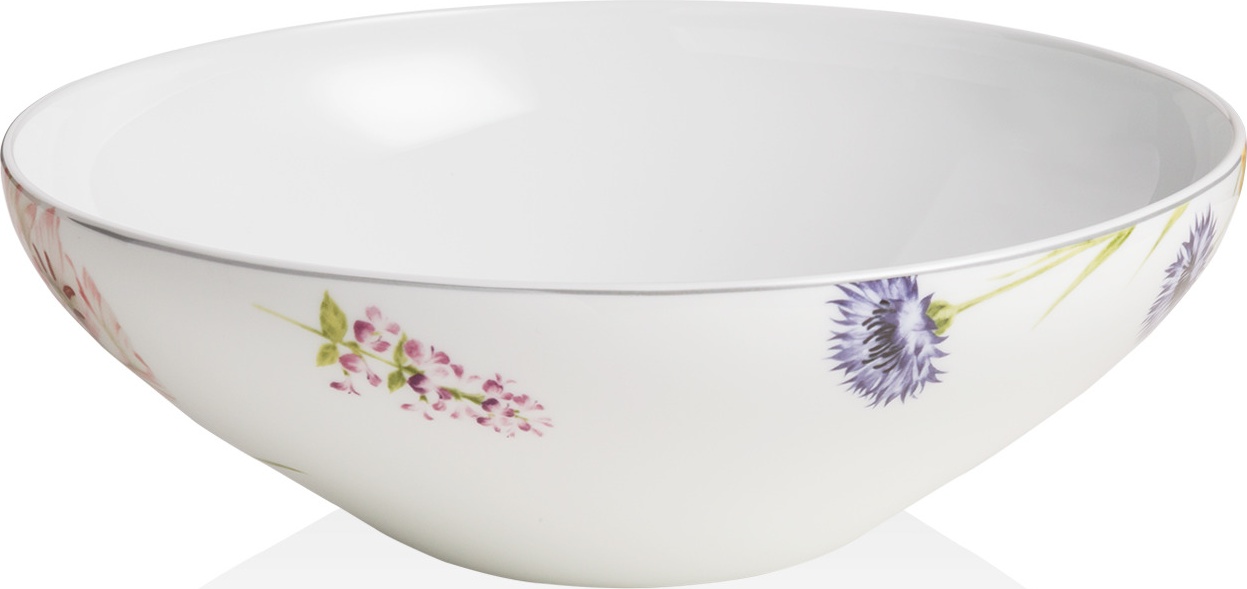 10637913 Noritake Салатник круглый Noritake "Пикник в саду" 25см Фарфор 