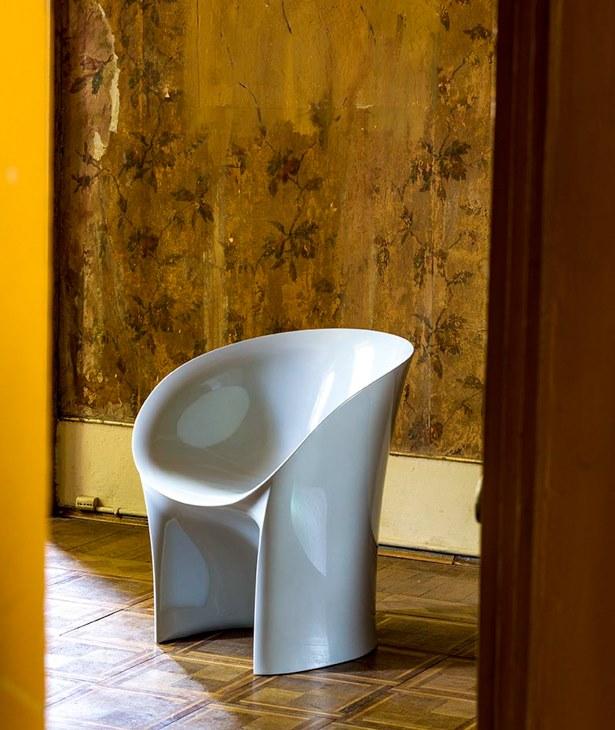 Moroso Кресло полиэтиленовое с подлокотниками Moon sun-id-1452860 - Вид №4