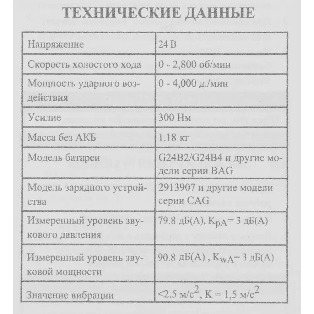 Винтоверт аккумуляторный бесщеточный Greenworks GD24ID3, 24 В, 300 Нм, без АКБ и ЗУ STLM-2198905 - Вид №6