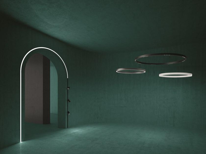 Artemide Светодиодный подвесной светильник прямого света из алюминия A.24 sun-id-1429276 - Вид №1