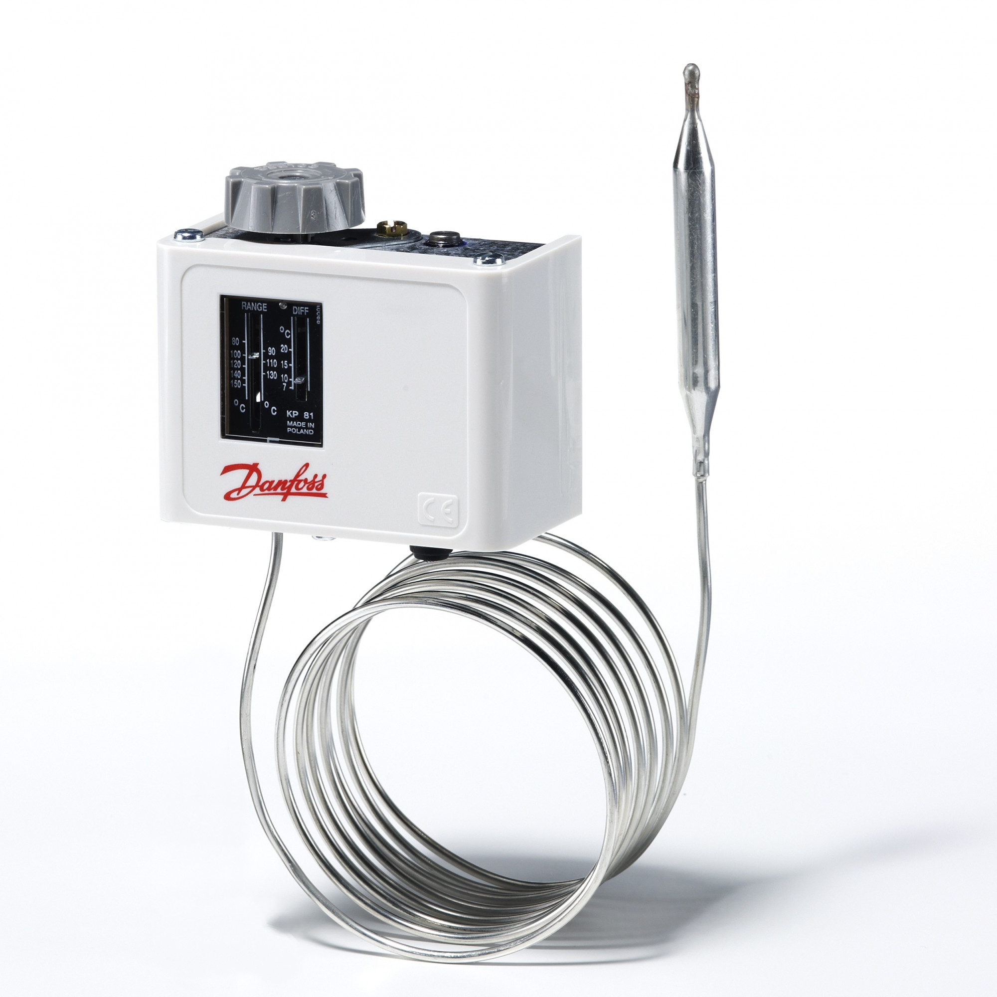 Danfoss KP — реле температуры для общепромышленного применения Реле температуры (термостат) KP 61 060L124966 