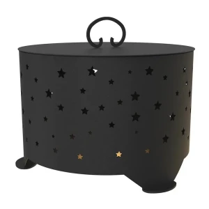 91415390 Костровая чаша Fire-House Звезды d 50 с плоским дном с крышкой пламегасителем 50x49 см STLM-1538729