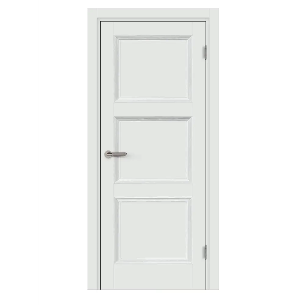 Комплект двери Трилло глухая 60x200 см Hardflex белый без доборов МАРИО РИОЛИ STLM-2114507