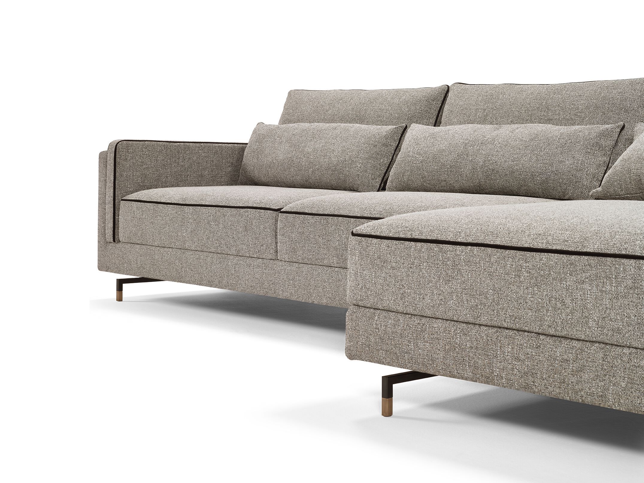 Тканевый диван с полуостровом Casa Magna SINATRA M ARCH-00130615 - Вид №3