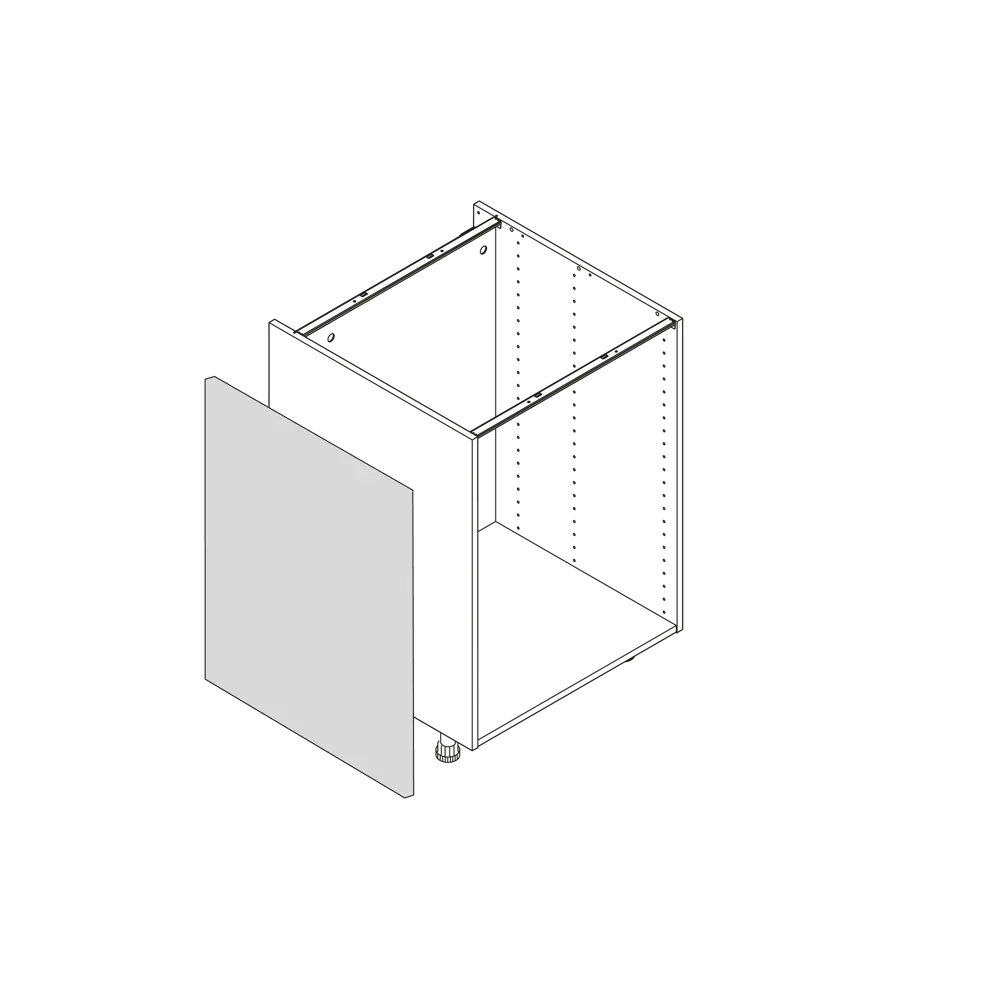 Фальшпанель DELINIA ID Сантьяго для кухонного шкафа 58×76.8 см 82676491 STLM-0033783 - Вид №14