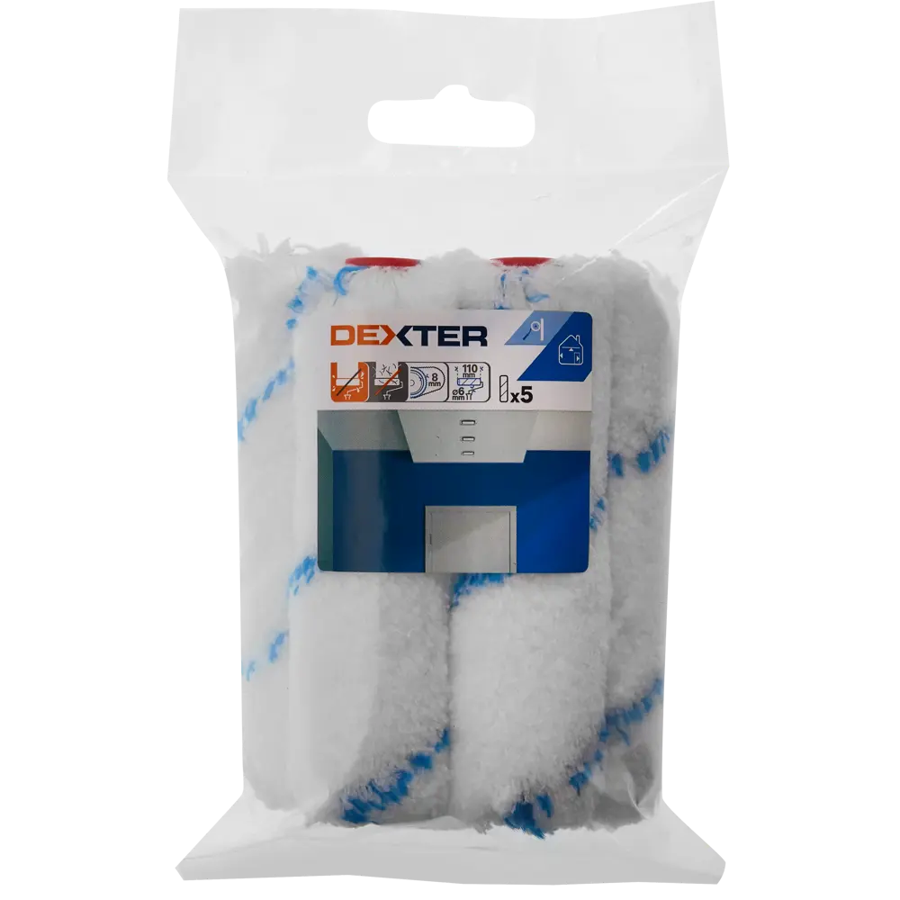 Валики Dexter для водных красок 110 мм, набор 5 шт 82800660 STLM-0036121 - Вид №3