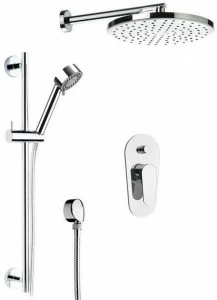 Remer Rubinetterie Направляющая со смесителем, лейкой для душа и ручным душем Class line L 09 s 01