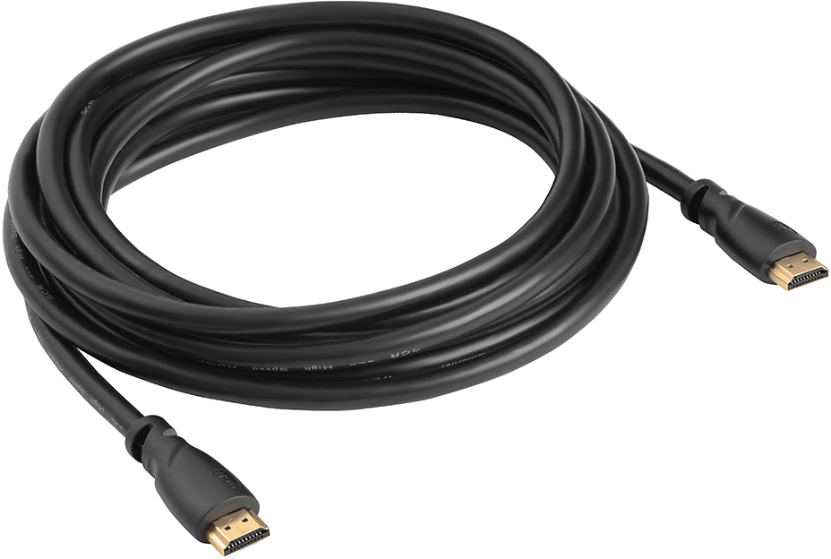 GCR-HM310-0.2m кабель 0.2m hdmi версия 1.4, 4k, 3d, 10.2 гбит/с, 30 awg, od7.3mm, экран, черный, Greenconnect Santreyd  - Вид №4