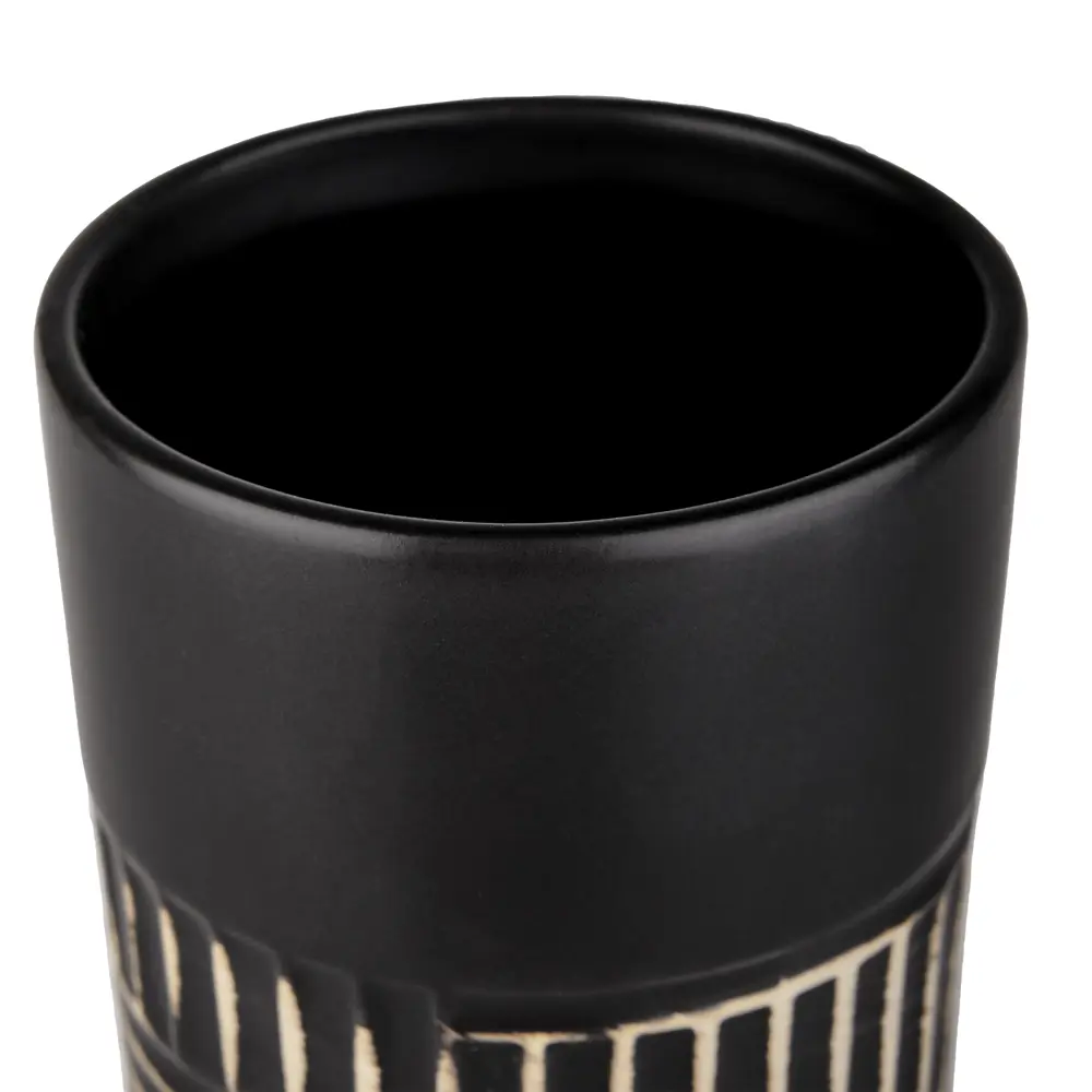 VERRAN Jamaa — керамический стакан для зубных щеток в элегантном черном цвете 89384105 STLM-1568161 - Вид №2
