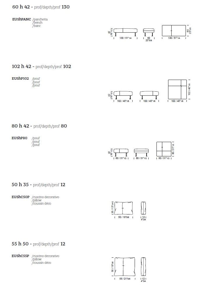 Тканевый диван с полуостровом Borzalino Шифу ARCH-00016767 - Вид №4