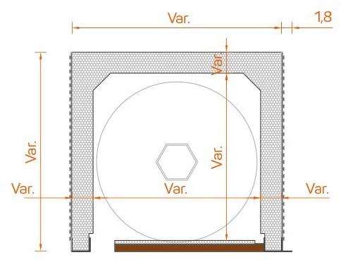 IN.CO.VAR. Ящик для рольставни sun-id-1438738 - Вид №11