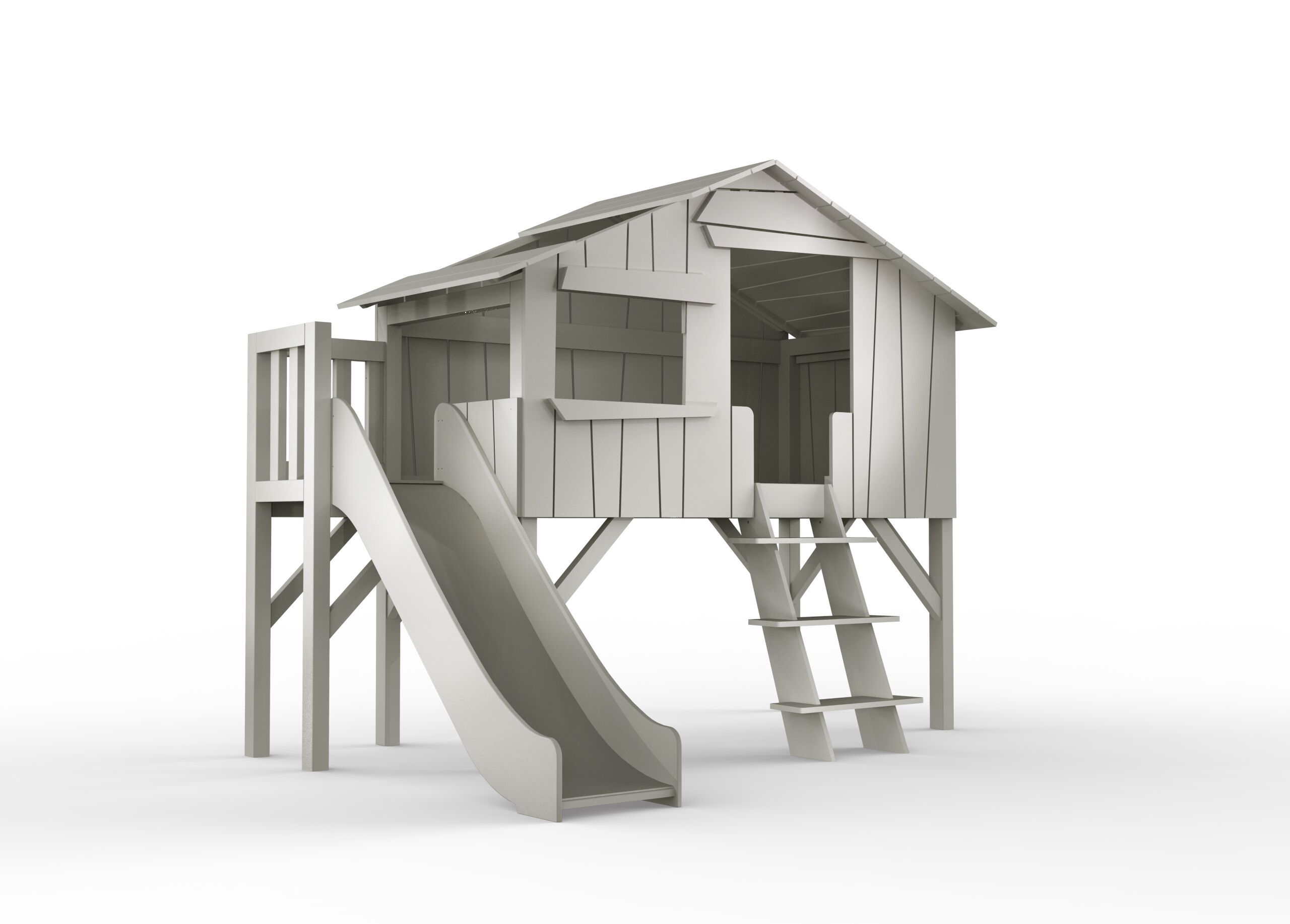 Кровать-чердак из МДФ с горкой и платформой Mathy by Bols TREEHOUSE BEDS &amp ARCH-00125739 - Вид №25