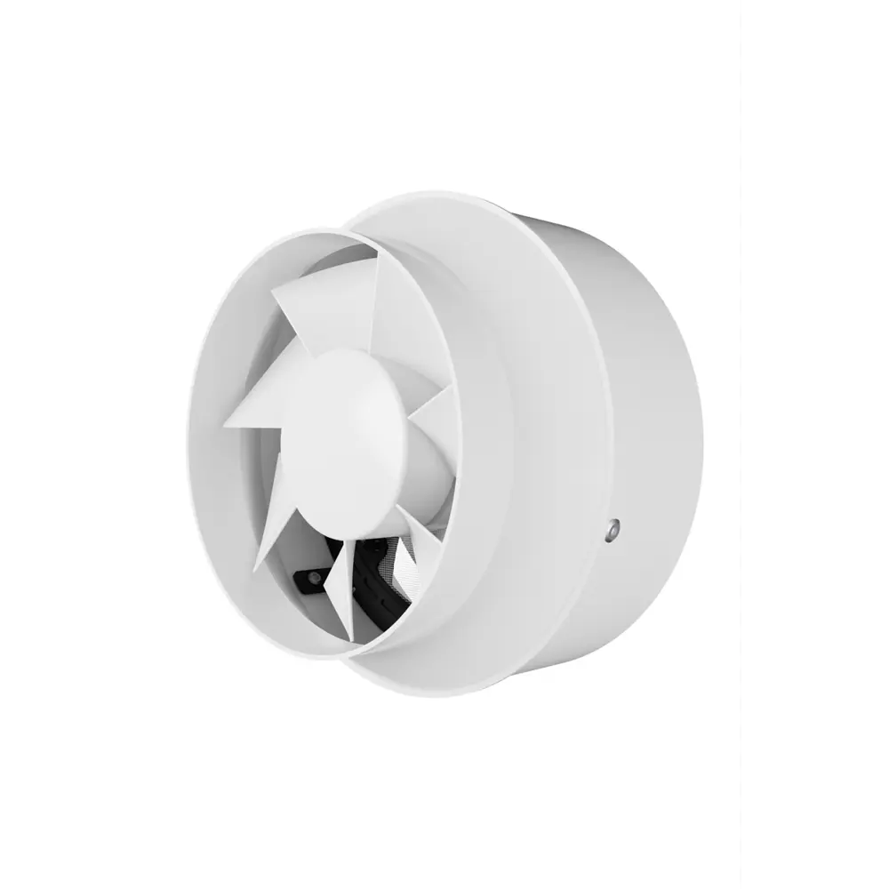Вентилятор осевой вытяжной ERA Triumph D125 мм 30 дБ 100 м3/ч цвет белый Santreyd STLM-2114181 - Вид №2