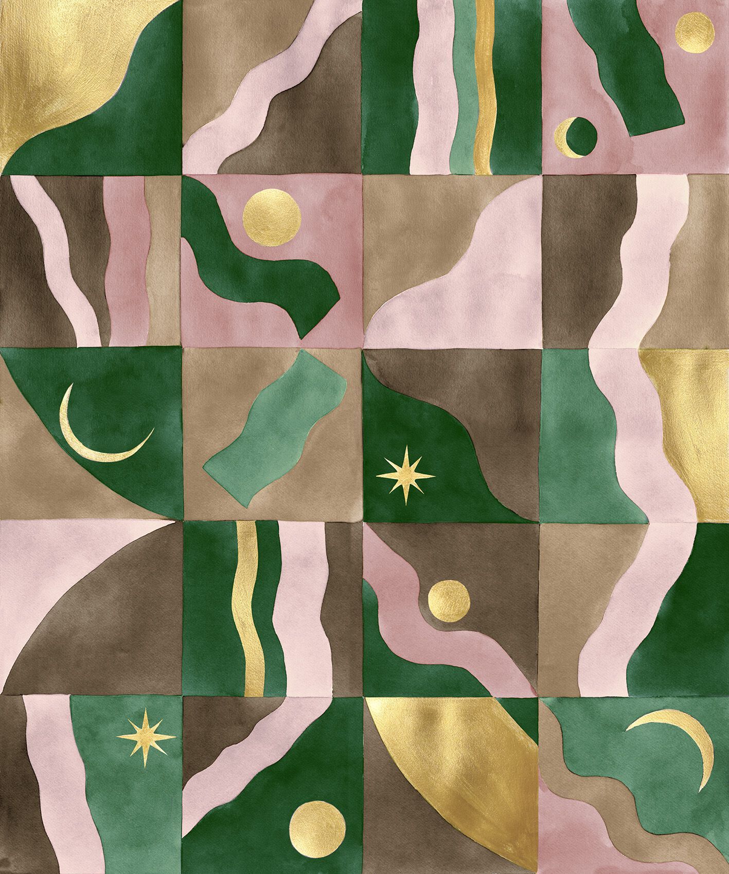 Обои с рисунком Jannelli&Volpi COSMO ARCH-00023131 - Вид №4