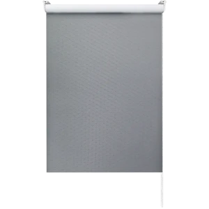 Штора рулонная блэкаут Ромб 100x160 см серая 83815407 STLM-2079751