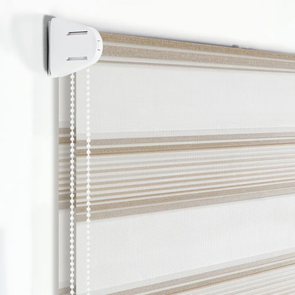 Штора рулонная день-ночь Verona 150x250 см белая MIAMOZA STLM-2091480 - Вид №1