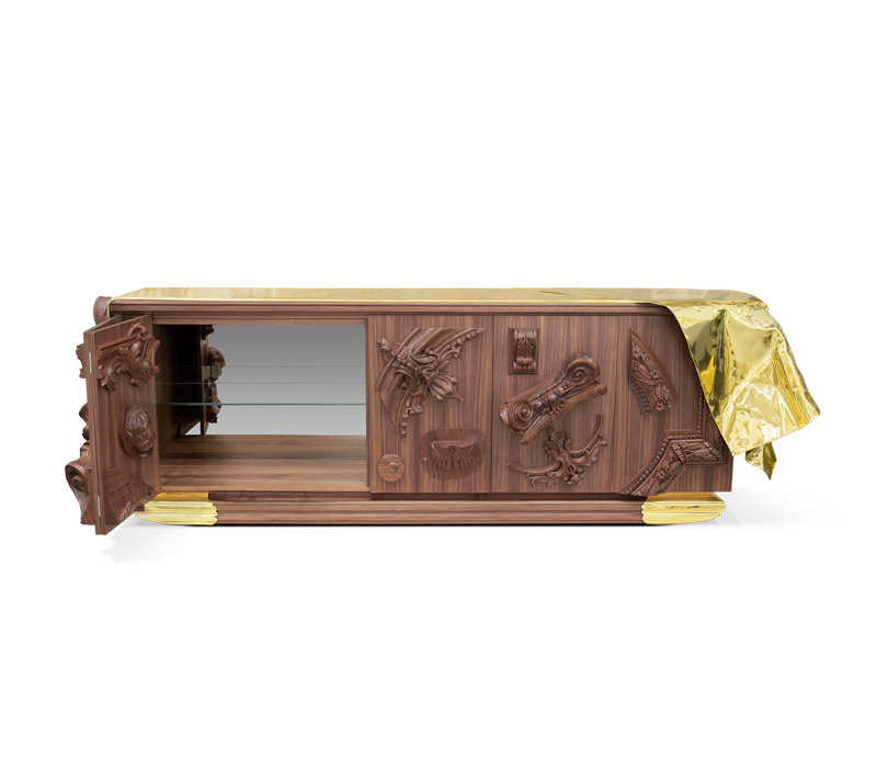 0-009 Буфет Voltaire из орехового дерева Boca Do Lobo  - Вид №7