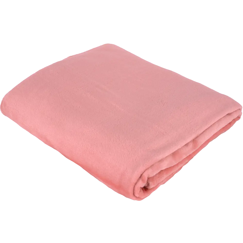 Плед, 180х200 см, фланель, цвет розовый BELEZZA STLM-2129590