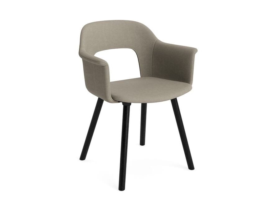 Мягкое кресло с открытой спинкой с подлокотниками Hay макет ARCH-00068393 - Вид №47