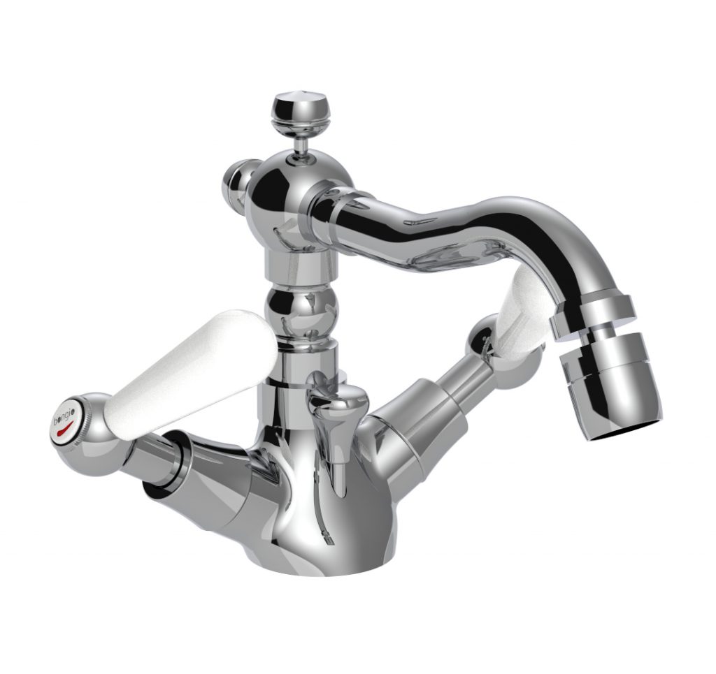 9522 Смеситель для биде на одно отверстие со сливным клапаном 1,1 / 4 ”. Bongio La Tosca 