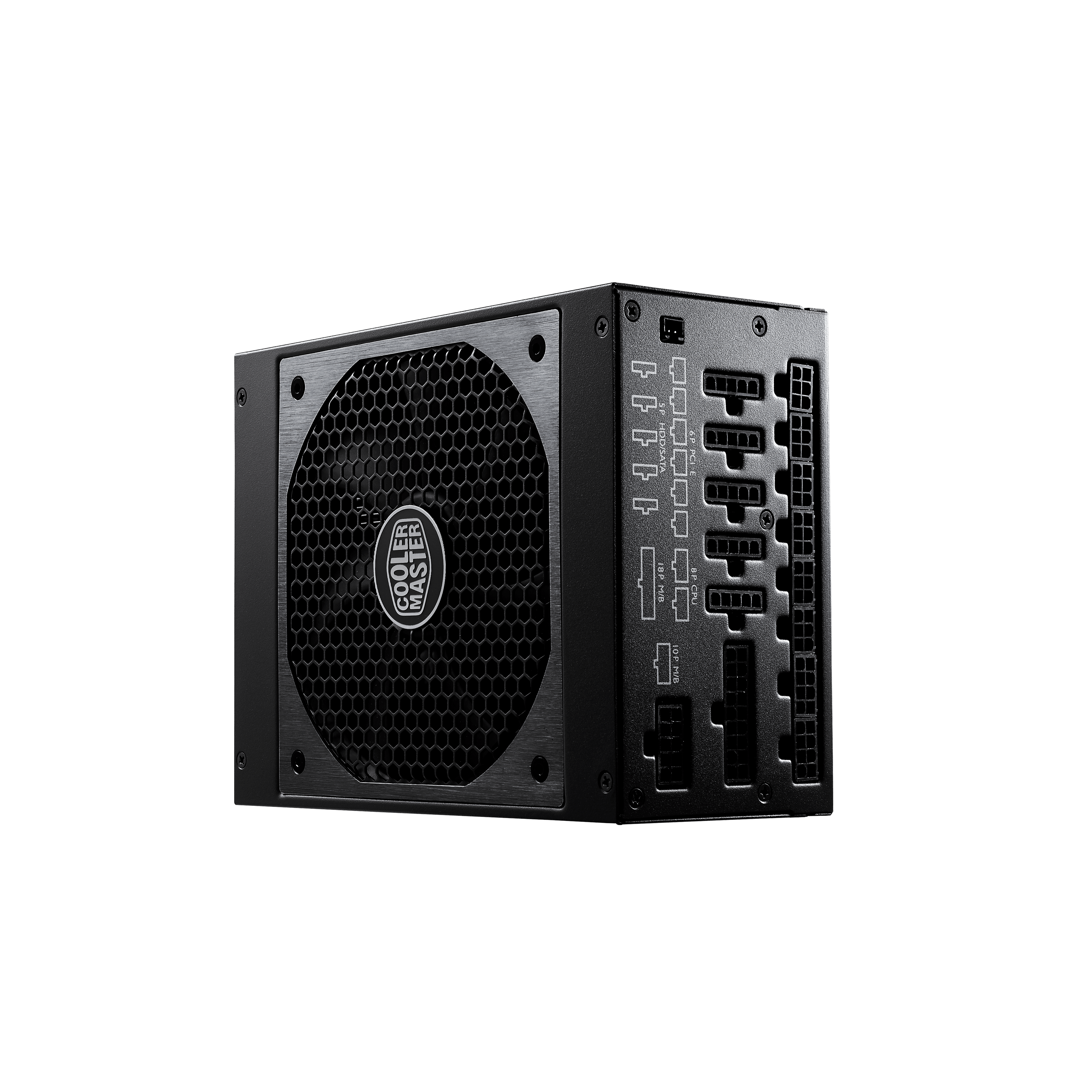 RSC00-AFBAG1-EU Power supply v1200, 1200w, atx, 135mm, 12xsata, 12xpci-e(6+2), apfc, 80+ platinum Cooler Master Santreyd  - Вид №5