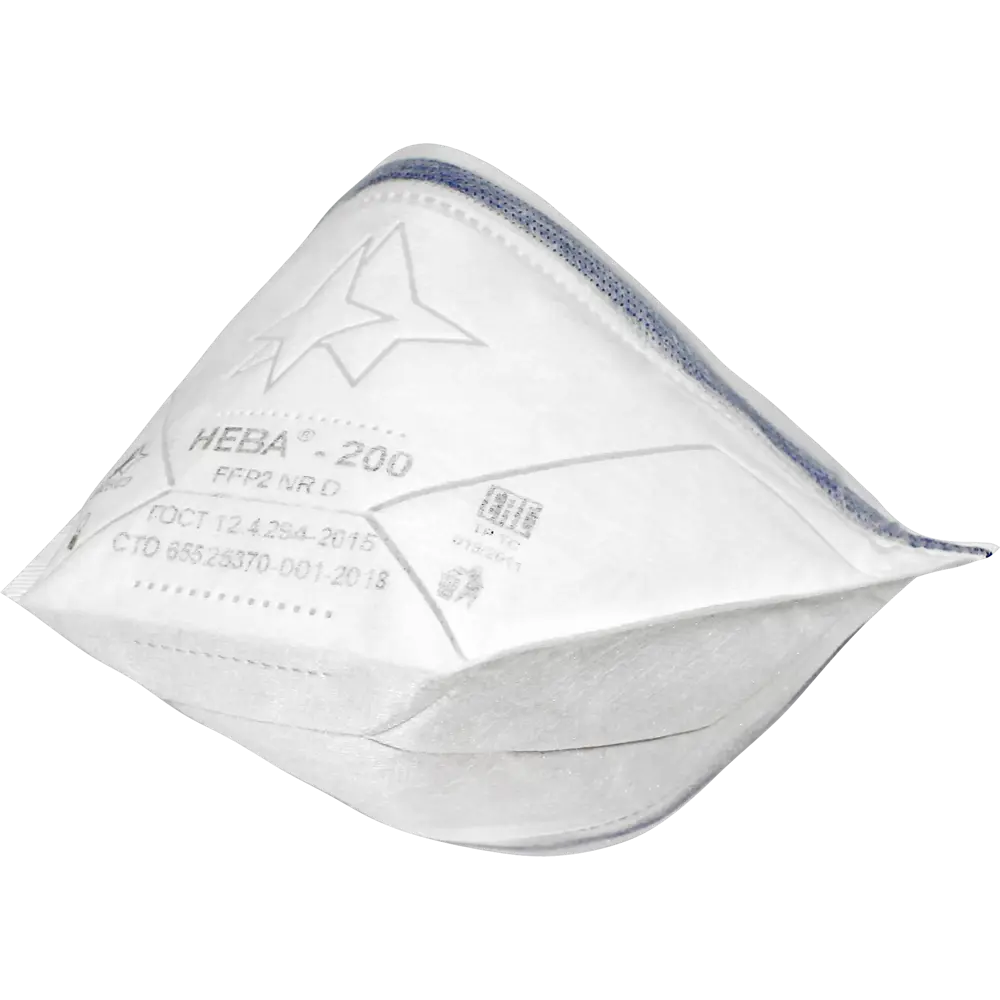 Респиратор НЕВА-200 FFP2 складной для строительных работ 85583310 STLM-0064252