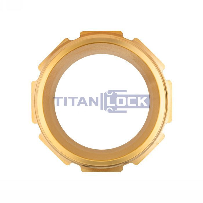 2in, штуцер с наружной резьбой под рукав, латунь, TLSM50BR TITAN LOCK  - Вид №5
