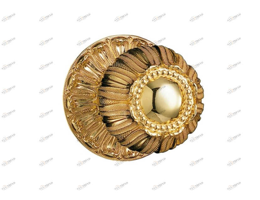 0C0651.652.30 Фиксированная ручка центральной двери Античная латунь Mestre 