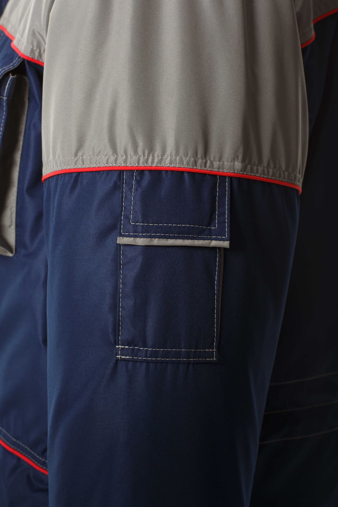 64815 Костюм "Арктика" зимний синий-серый  Зимняя спецодежда  размер 60-62/182-188  - Вид №8