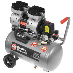 Компрессор поршневой безмасляный Quattro Elementi PACIFIC-24 911-475 1281447