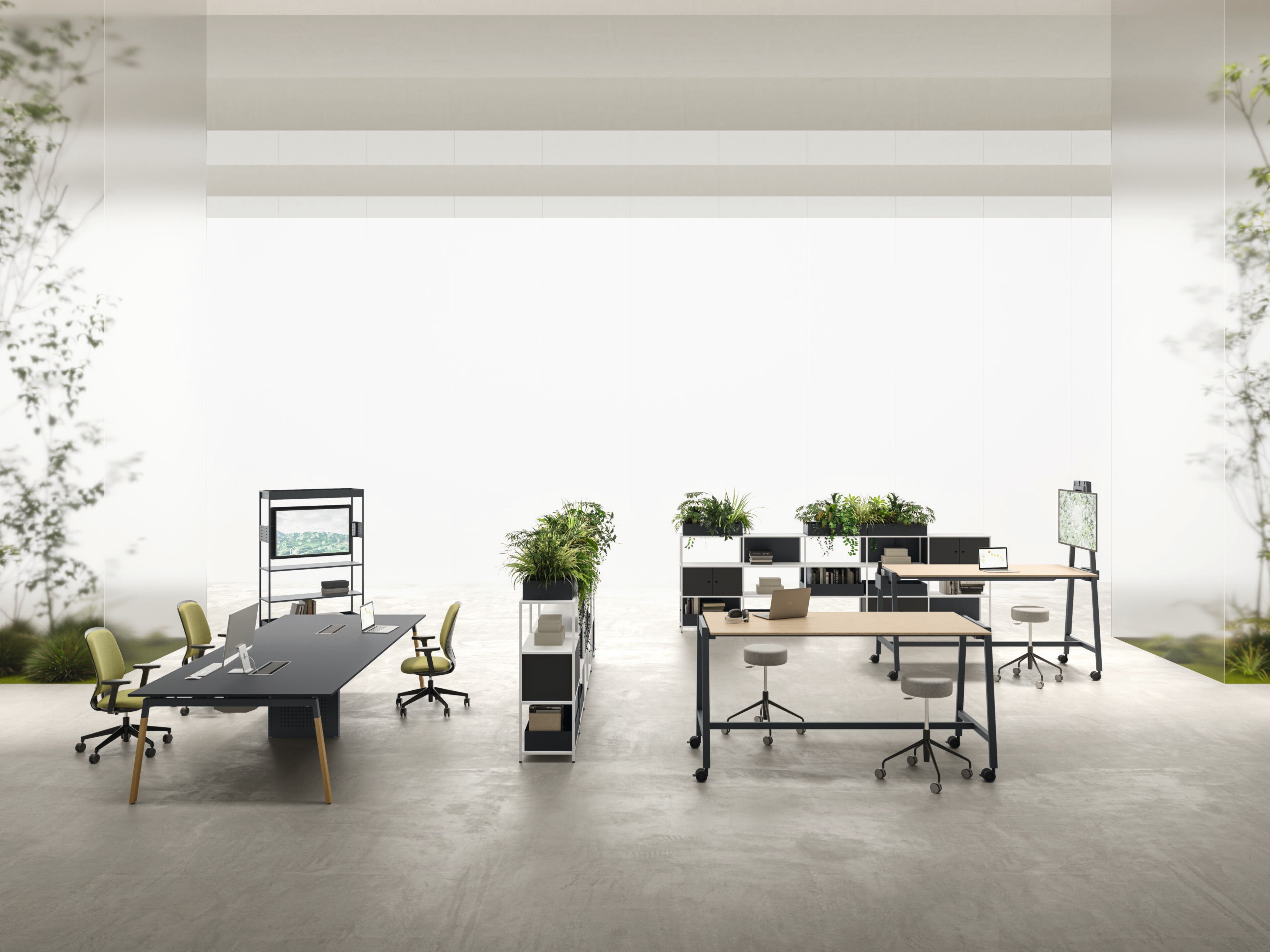 Прямоугольный стол для совещаний из дерева DVO Pag ARCH-00022474 - Вид №1