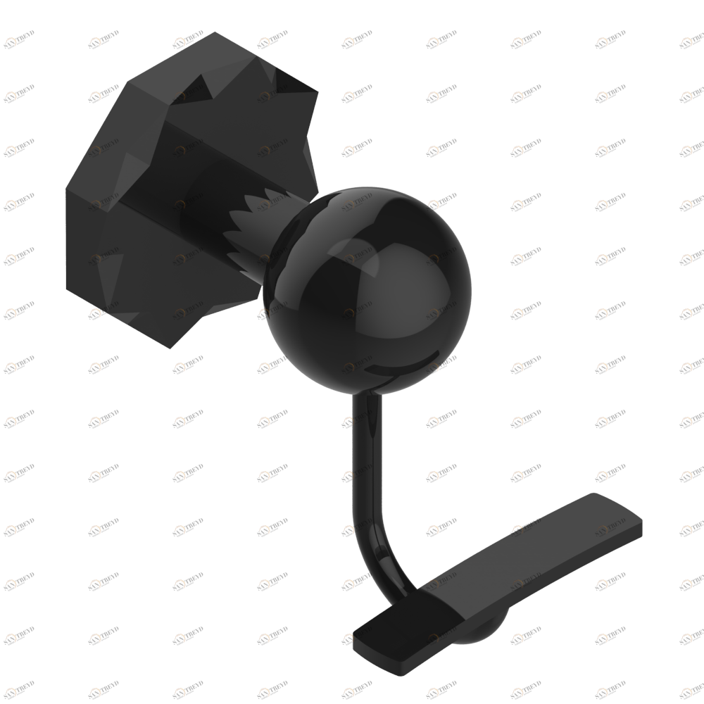 U2R-510 Крючок для халатов поперечный Thg-paris Nihal porcelaine verte Покрытие PVD бронза U2R-510 CAT.F