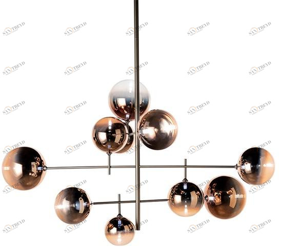 Reflex Led люстра из боросиликатного стекла Bulles sun-id-1398720