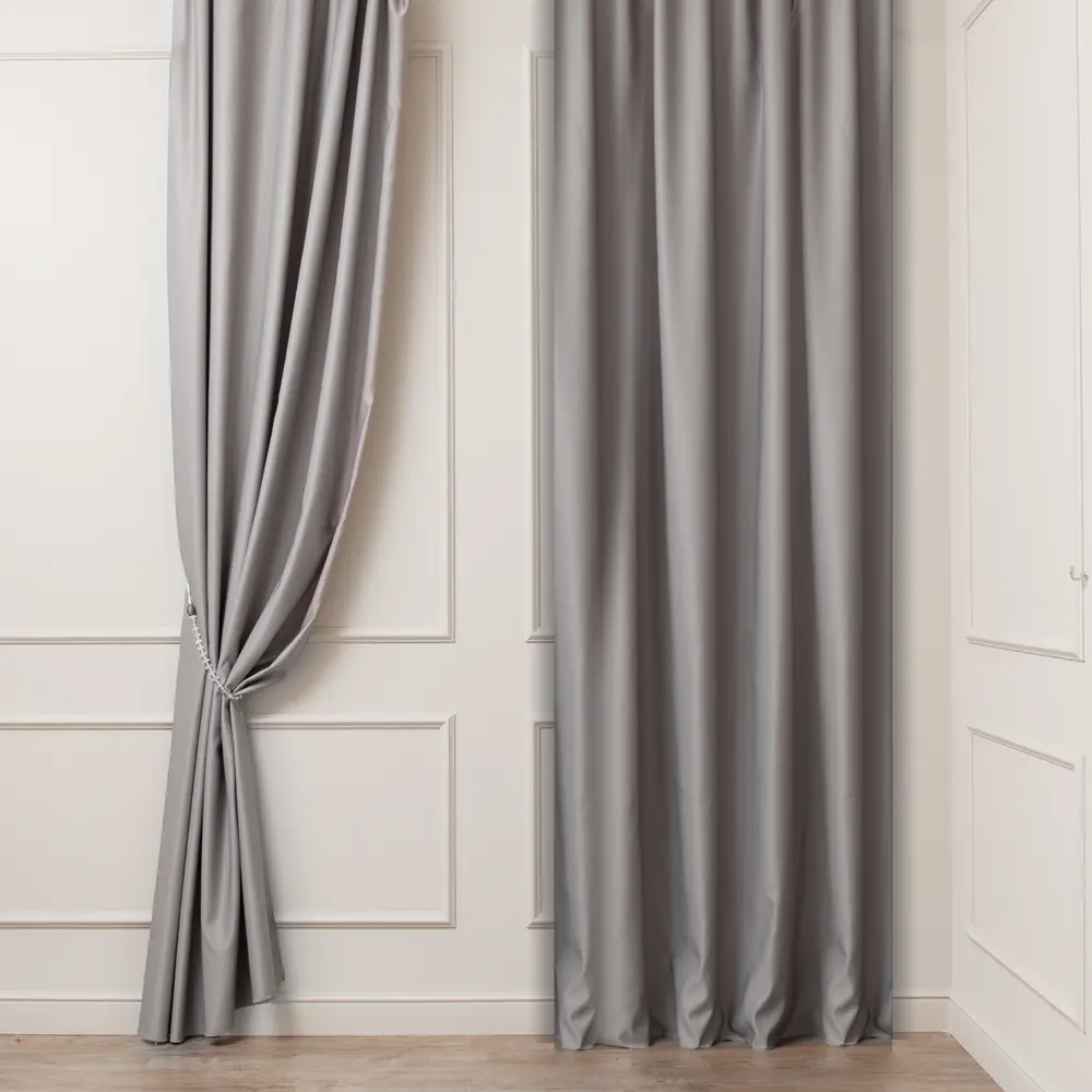 Ткань 1 м/п Fodera сатин 300 см цвет серый TEX REPUBLIC STLM-2135779