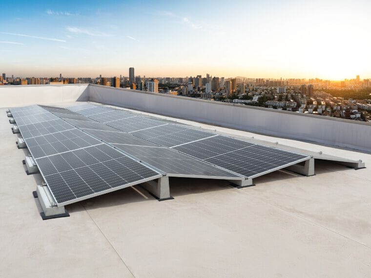 Поддержка фотоэлектрической системы Sun Ballast EASYWEST 10° EP ARCH-00118091 - Вид №2