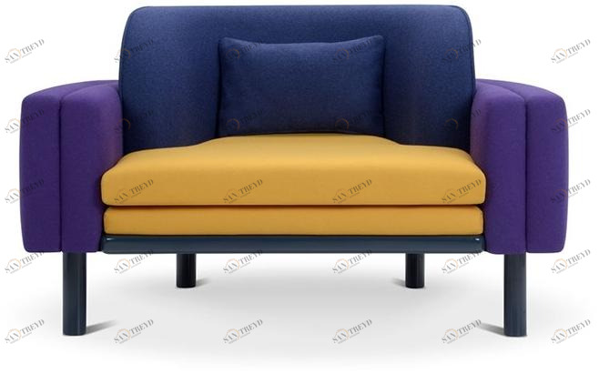 Adrenalina Кресло из ткани с подлокотниками Mercury sun-id-1478259