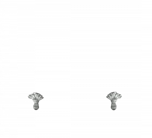 Gentry Home Bexley Cast iron bathtubs with feet Цветочный никель GH101550