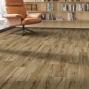 Линолеум полукоммерческий KREAFORTA «Фландрия» 32 класс 3.5 м - коричневый под дерево 89436106