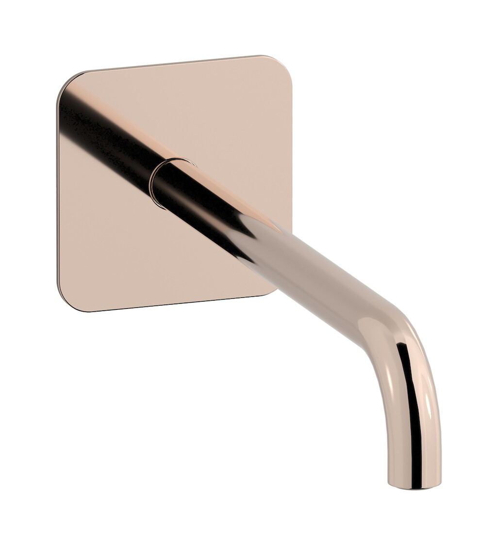 Длинный настенный излив для ванны WE ARE IB rx328rs_22 Rose Gold Reflex