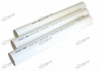 Труба полипропиленовая KALDE D 40х5,5 PN 20 армированная белая 3202TFR400020