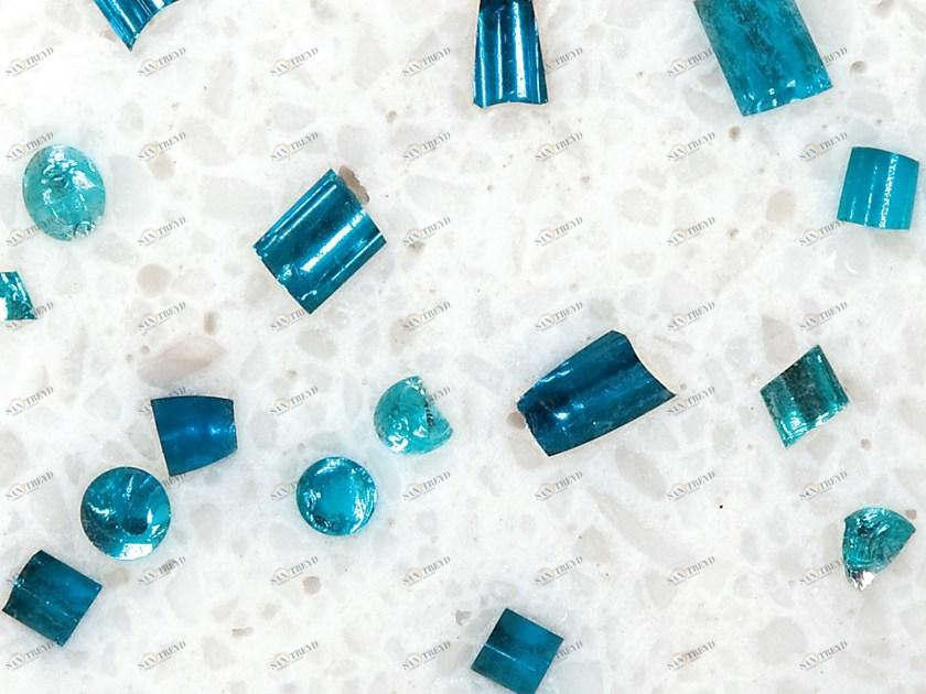 RAMA 1956 Напольная / настенная плитка из мрамора и стеклянной крошки sun-id-1353998