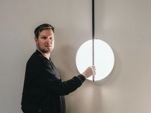 Vibia Настенный светильник из стекла Kontur